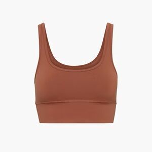 Aritzia TnAction TNALIFE MINI LONGLINE BRA TOP
in EPICUREAN BROWN Size M